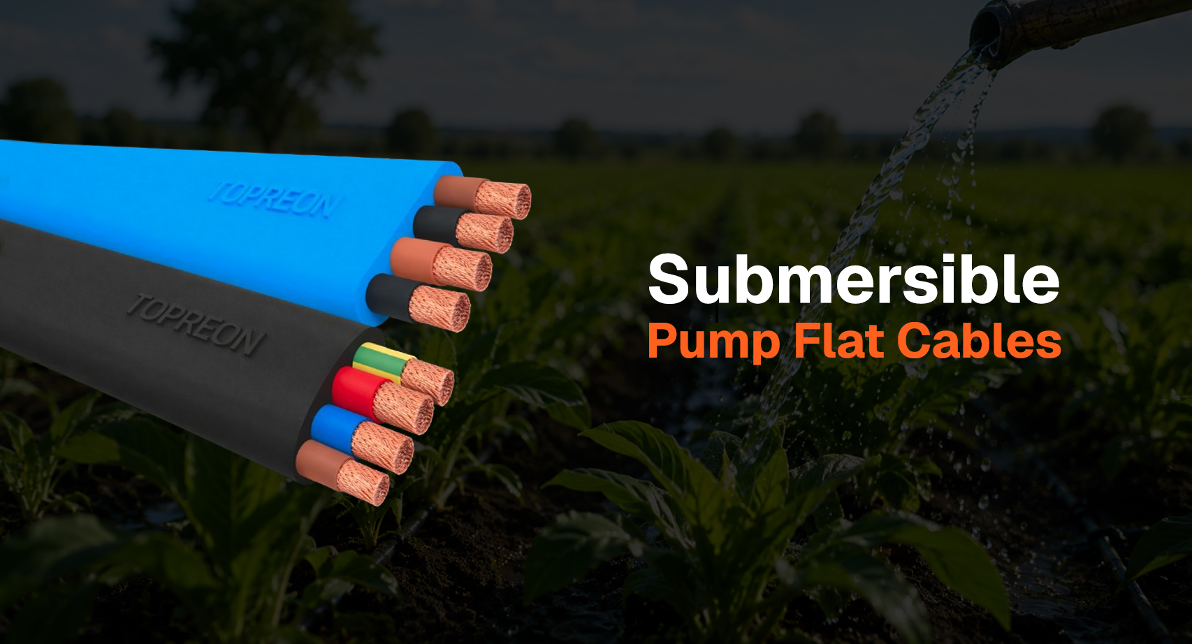 Submersible Pump Flat Cables